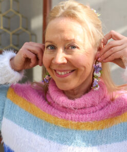 Kukkakorvikset Malvaruusu