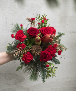 Kukkakoulu - Joulukimppukurssi 15.12.